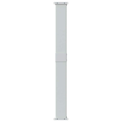 Patio Retractable Side Awning 140x500 cm Grey