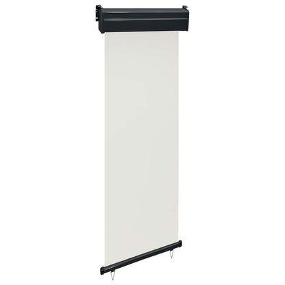 Balcony Vertical Awning | Cream | Polyester, Aluminium, Steel | 65x250 cm
