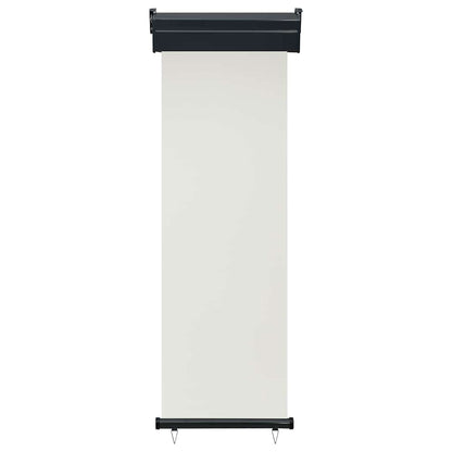 Balcony Vertical Awning | Cream | Polyester, Aluminium, Steel | 65x250 cm