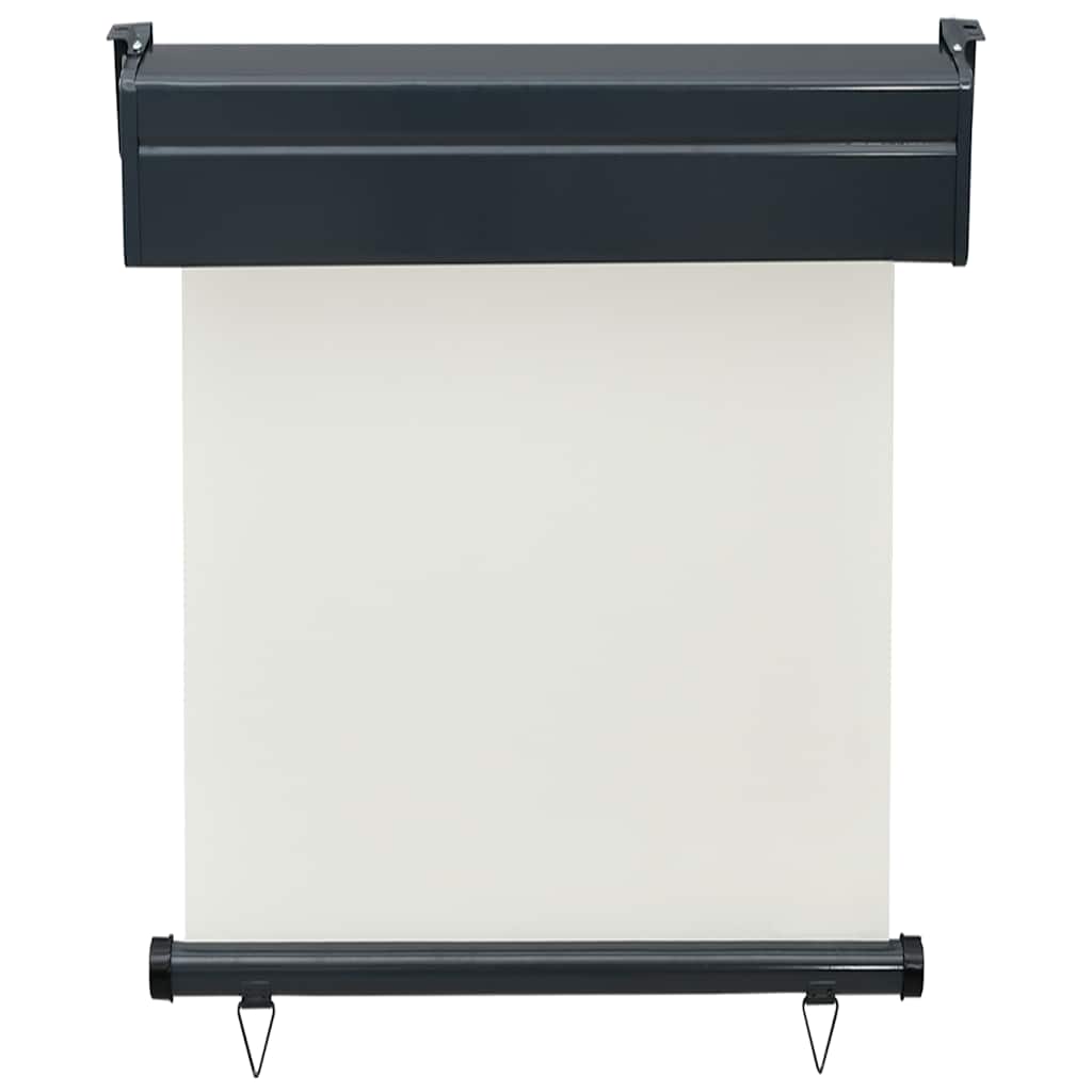 Balcony Vertical Awning | Cream | Polyester, Aluminium, Steel | 65x250 cm