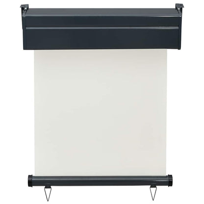 Balcony Vertical Awning | Cream | Polyester, Aluminium, Steel | 65x250 cm