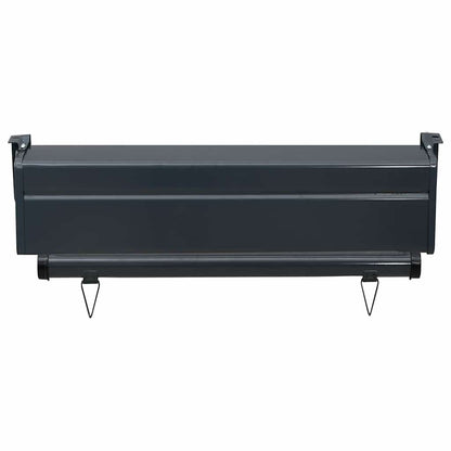 Balcony Vertical Awning | Cream | Polyester, Aluminium, Steel | 65x250 cm