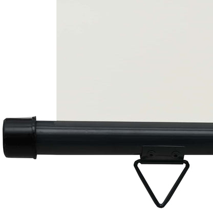Balcony Vertical Awning | Cream | Polyester, Aluminium, Steel | 65x250 cm