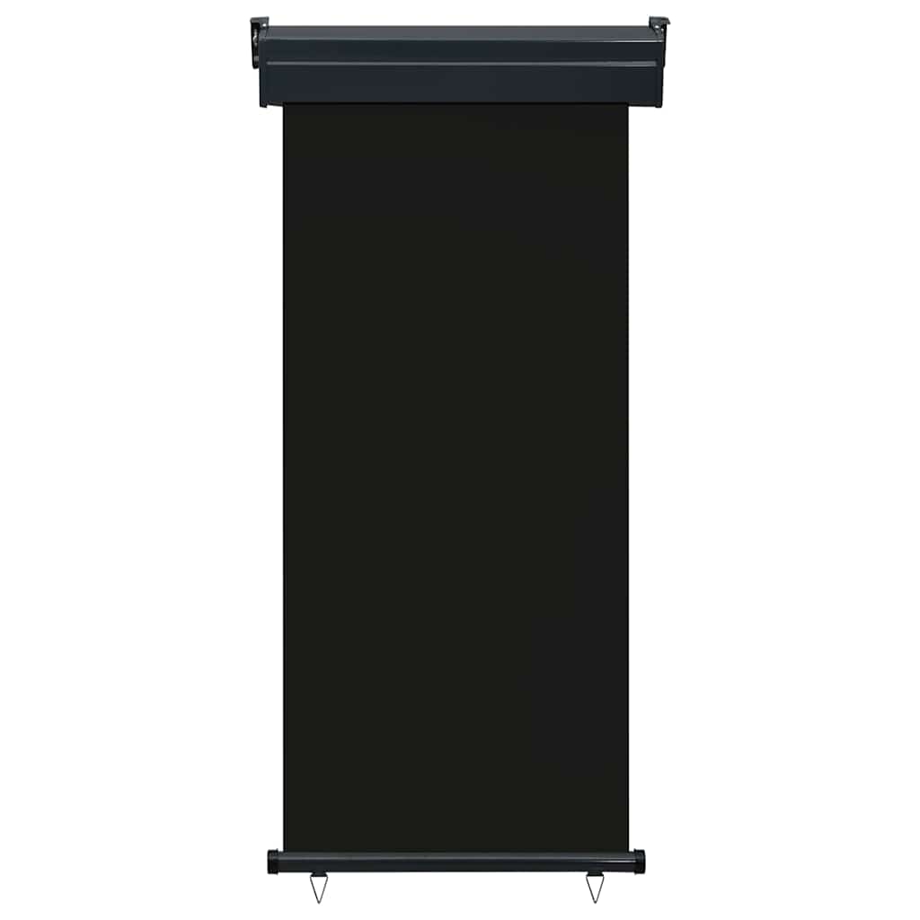 Balcony Side Awning 85x250 cm Black