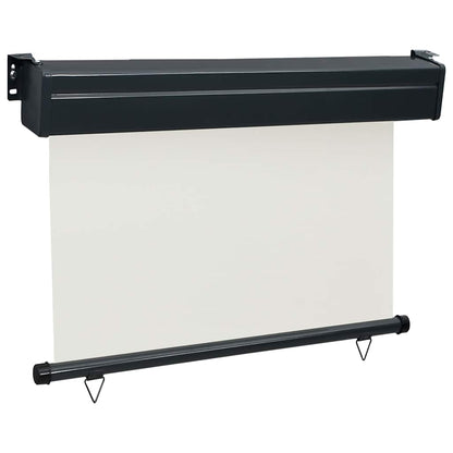 Balcony Side Awning 105x250 cm Cream
