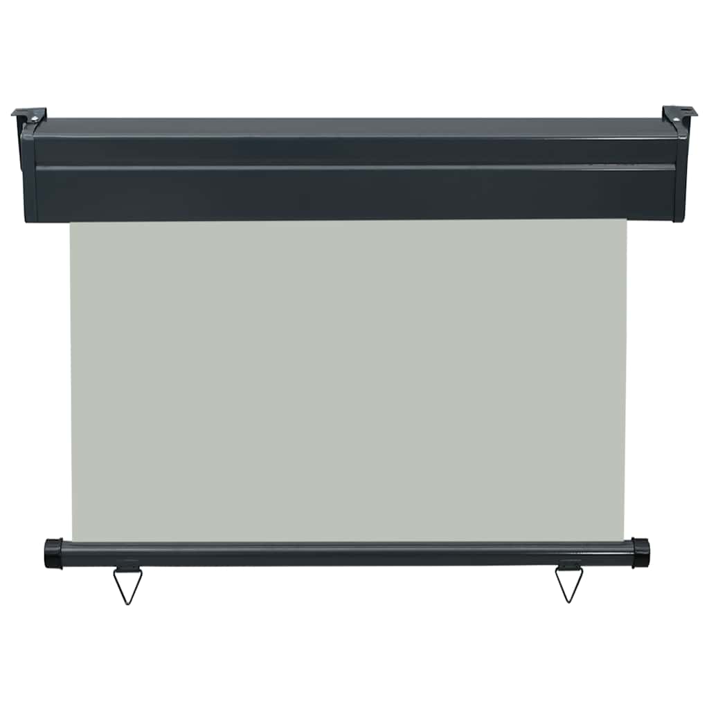 Balcony Side Awning 105x250 cm Grey