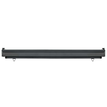 Balcony Side Awning 125x250 cm Black