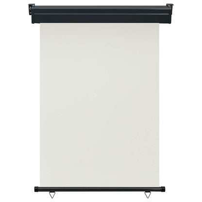 Balcony Side Awning 125x250 cm Cream