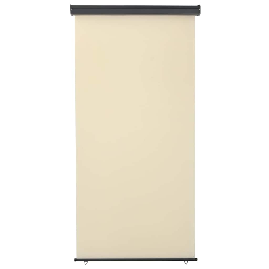 Balcony Side Awning 125x250 cm Cream