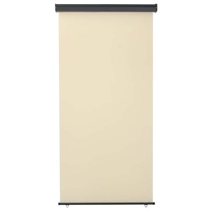 Balcony Side Awning 125x250 cm Cream