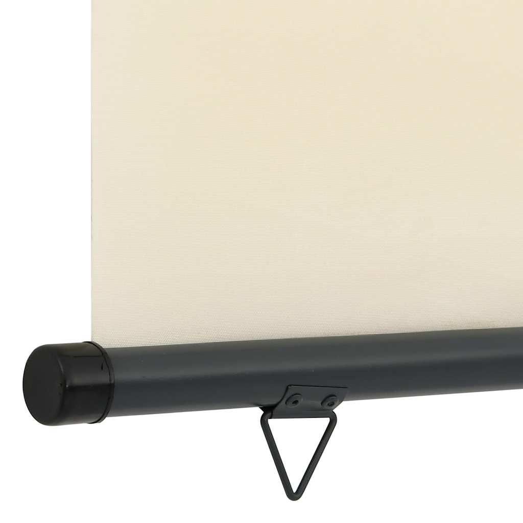 Balcony Side Awning 125x250 cm Cream