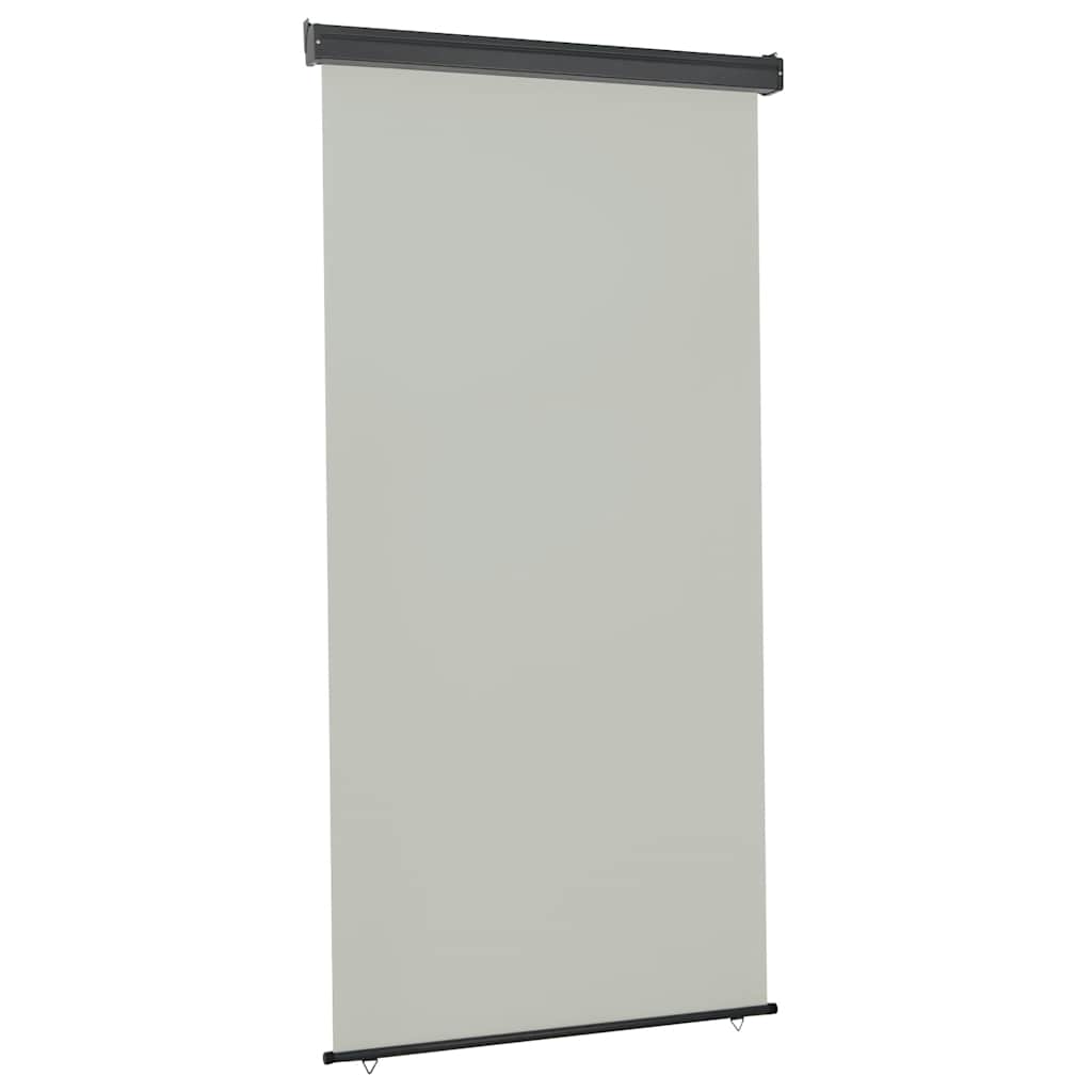 Balcony Side Awning | Grey | Steel, aluminium, polyester | Medium