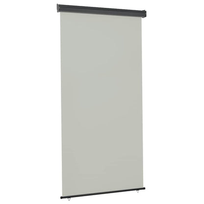 Balcony Side Awning | Grey | Steel, aluminium, polyester | Medium