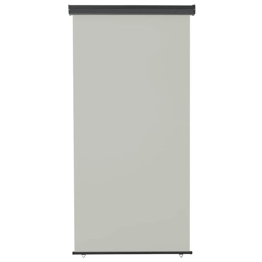 Balcony Side Awning | Grey | Steel, aluminium, polyester | Medium