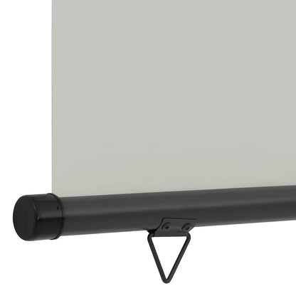 Balcony Side Awning | Grey | Steel, aluminium, polyester | Medium