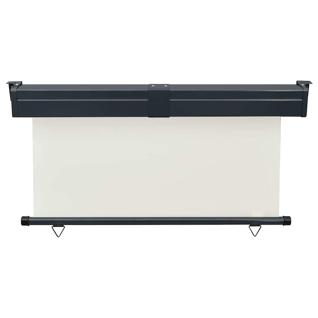 48425 vidaXL Balcony Side Awning 145x250 cm Cream