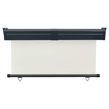 48425 vidaXL Balcony Side Awning 145x250 cm Cream