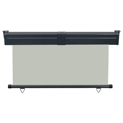 48428 vidaXL Balcony Side Awning 145x250 cm Grey
