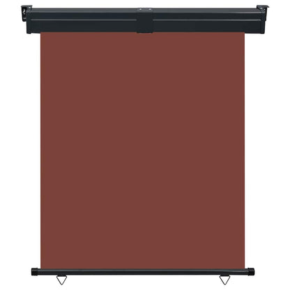 48429 vidaXL Balcony Side Awning 145x250 cm Brown
