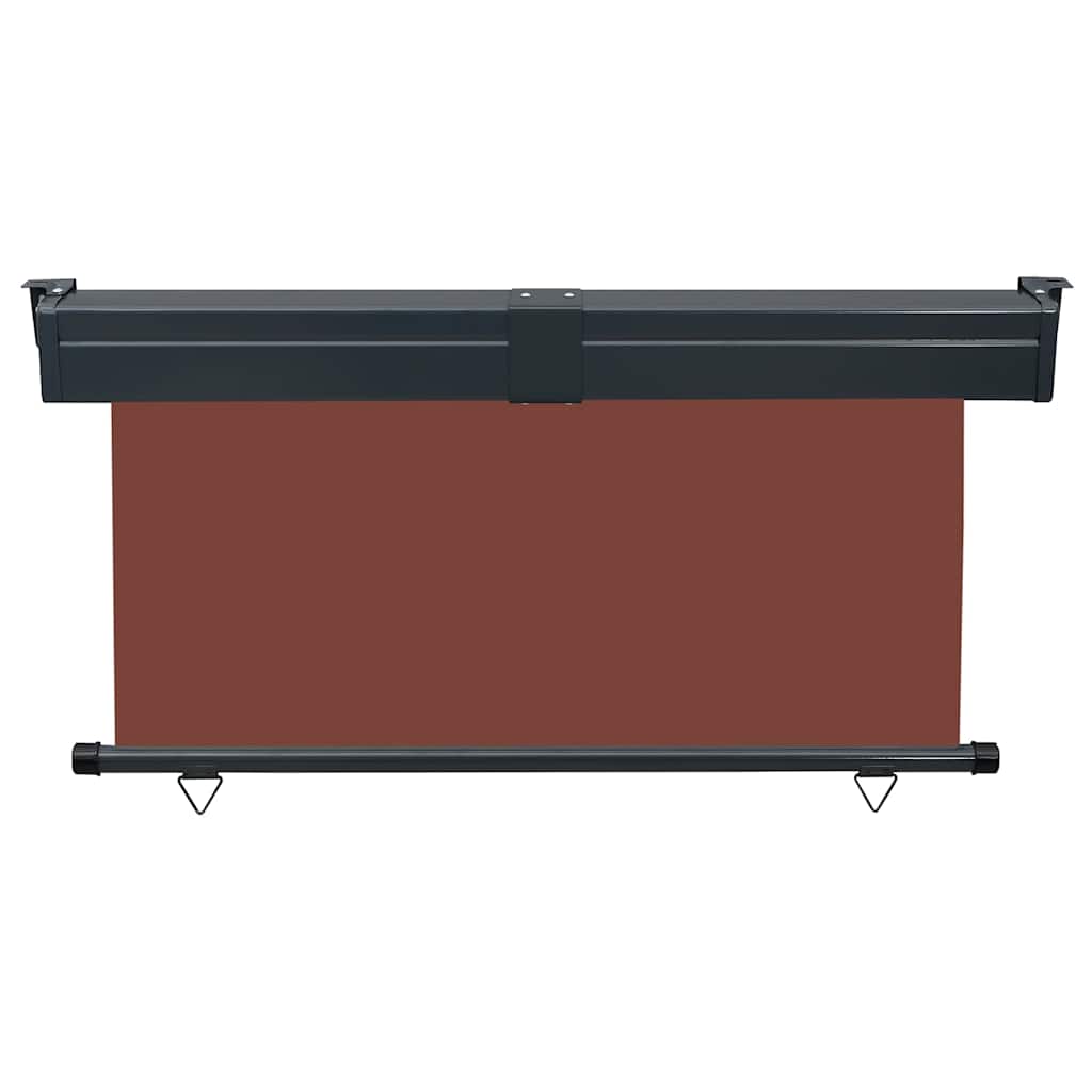 48429 vidaXL Balcony Side Awning 145x250 cm Brown