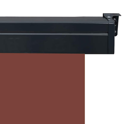 48429 vidaXL Balcony Side Awning 145x250 cm Brown