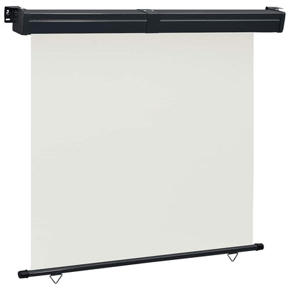 Balcony Side Awning 165x250 cm Cream