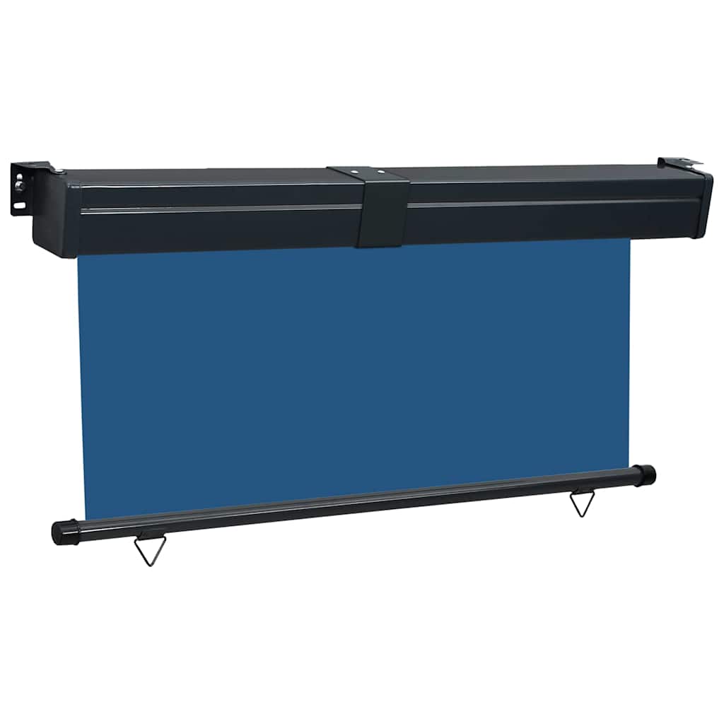 48432 vidaXL Balcony Side Awning 165x250 cm Blue