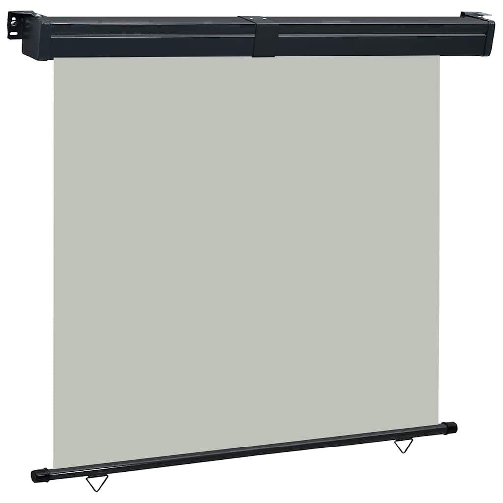 48434 vidaXL Balcony Side Awning 165x250 cm Grey