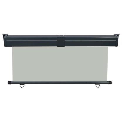 48434 vidaXL Balcony Side Awning 165x250 cm Grey