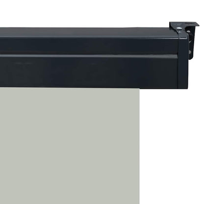 48434 vidaXL Balcony Side Awning 165x250 cm Grey