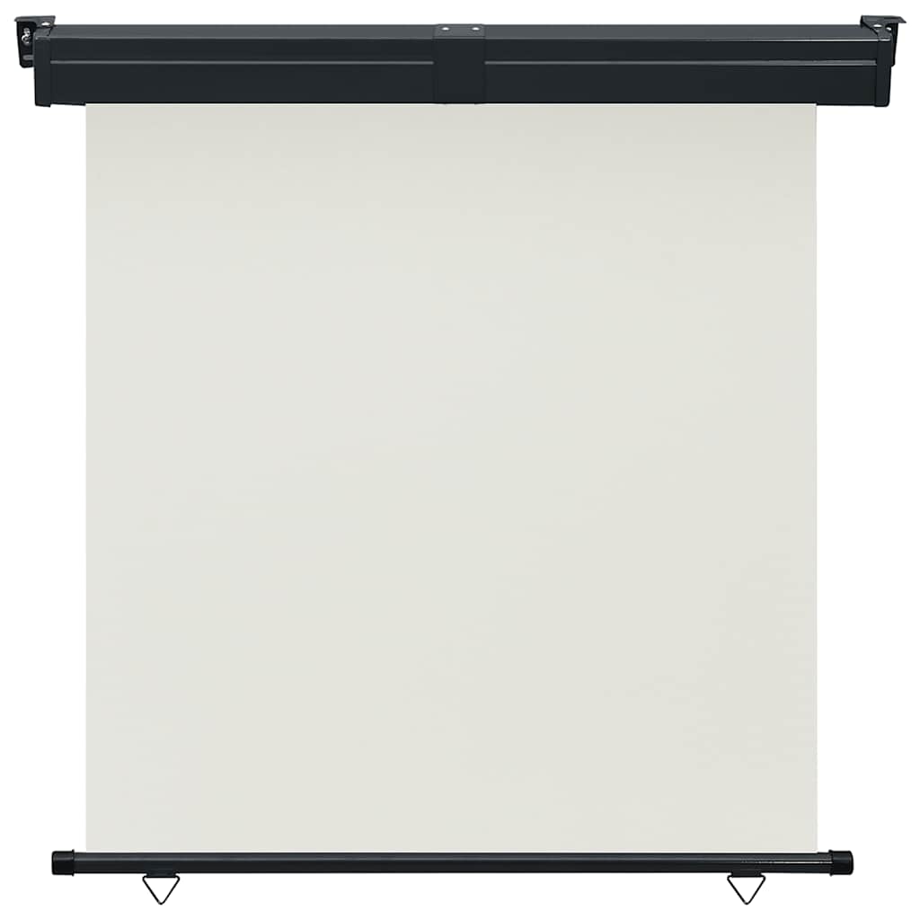 Balcony Side Awning | Cream | Polyester, Aluminium, Steel | 175 x 250 cm