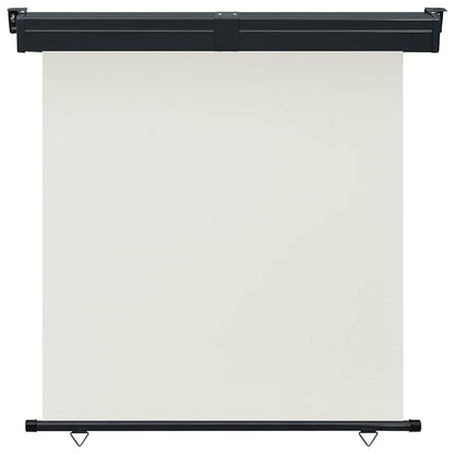 Balcony Side Awning | Cream | Polyester, Aluminium, Steel | 175 x 250 cm