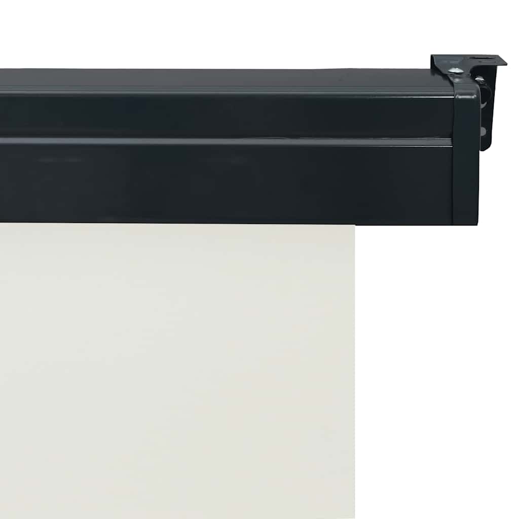 Balcony Side Awning | Cream | Polyester, Aluminium, Steel | 175 x 250 cm