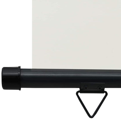 Balcony Side Awning | Cream | Polyester, Aluminium, Steel | 175 x 250 cm