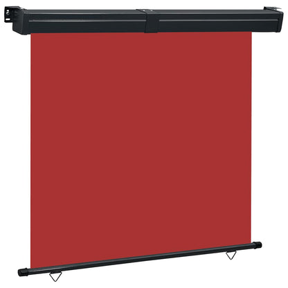 Balcony Side Awning 175x250 cm Red