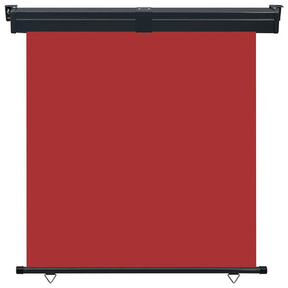 48439 vidaXL Balcony Side Awning 175x250 cm Red