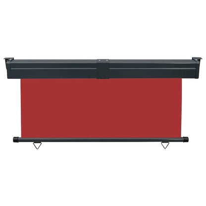 Balcony Side Awning 175x250 cm Red