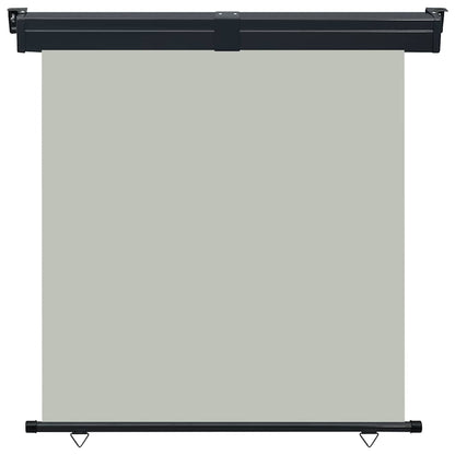Balcony Side Awning | Grey | Steel | 175x250 cm | Retractable