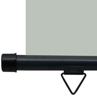 Balcony Side Awning | Grey | Steel | 175x250 cm | Retractable