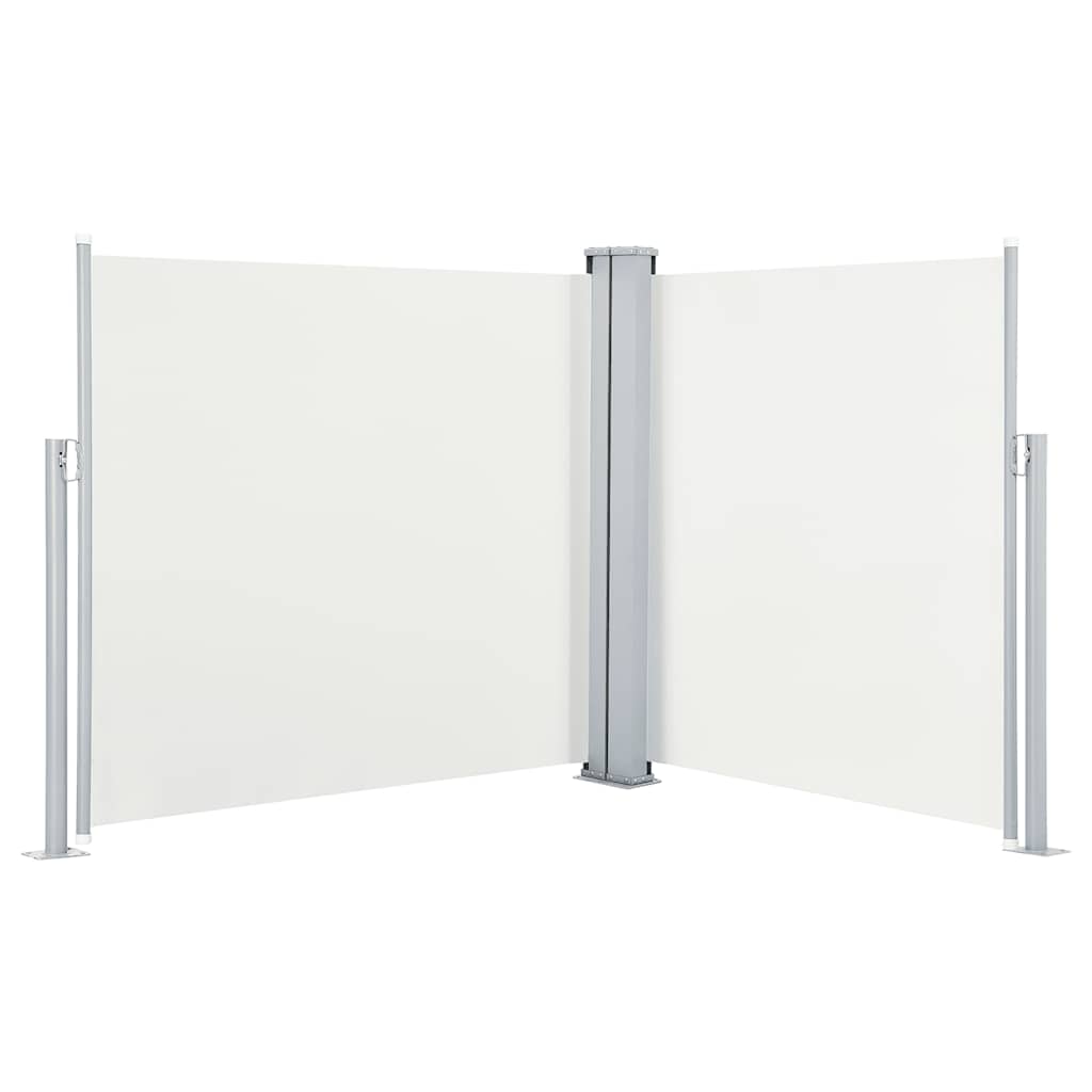 Retractable Side Awning Cream 100x600 cm