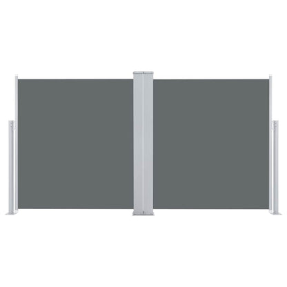 Retractable Side Awning Anthracite 100x600 cm