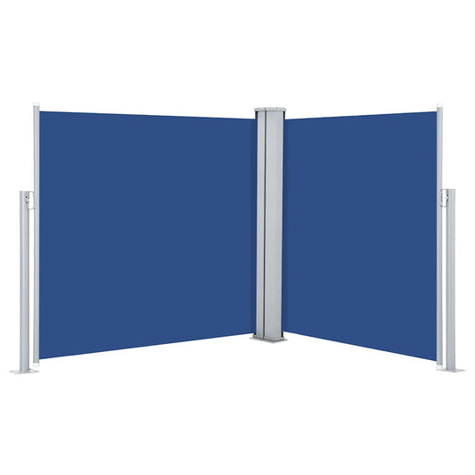 Side Awning | Blue | 100% polyester with PU coating | 100x600 cm
