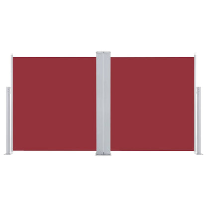 Side Awning | Red | Polyester with PU coating | 100 x 600 cm