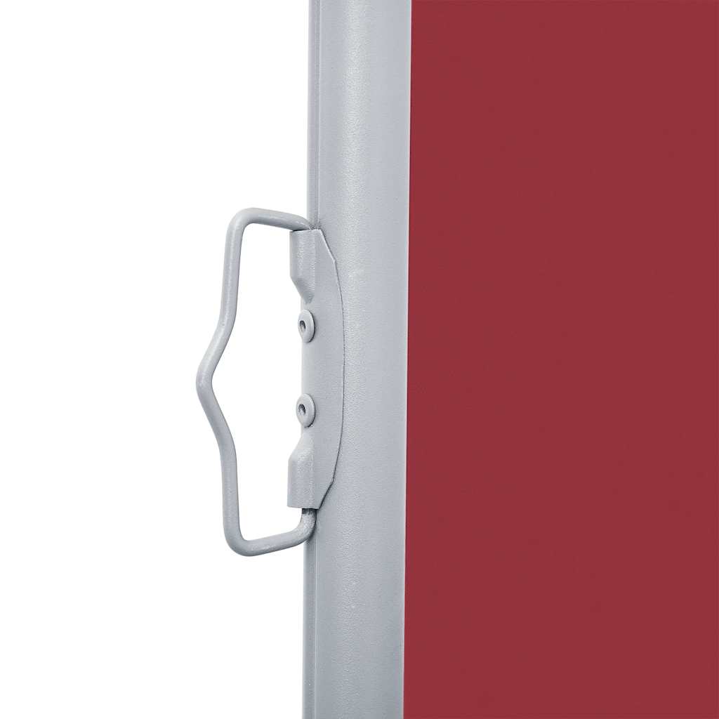 Side Awning | Red | Polyester with PU coating | 100 x 600 cm