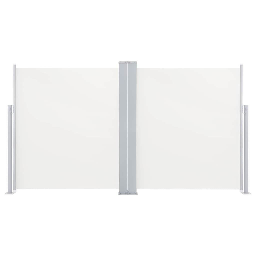 Retractable Side Awning Cream 140x600 cm