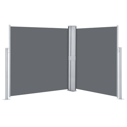 48456 vidaXL Retractable Side Awning Anthracite 140x600 cm