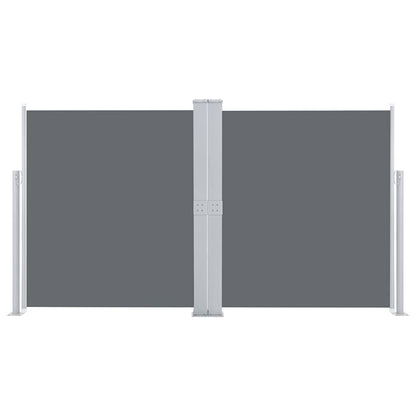 48456 vidaXL Retractable Side Awning Anthracite 140x600 cm