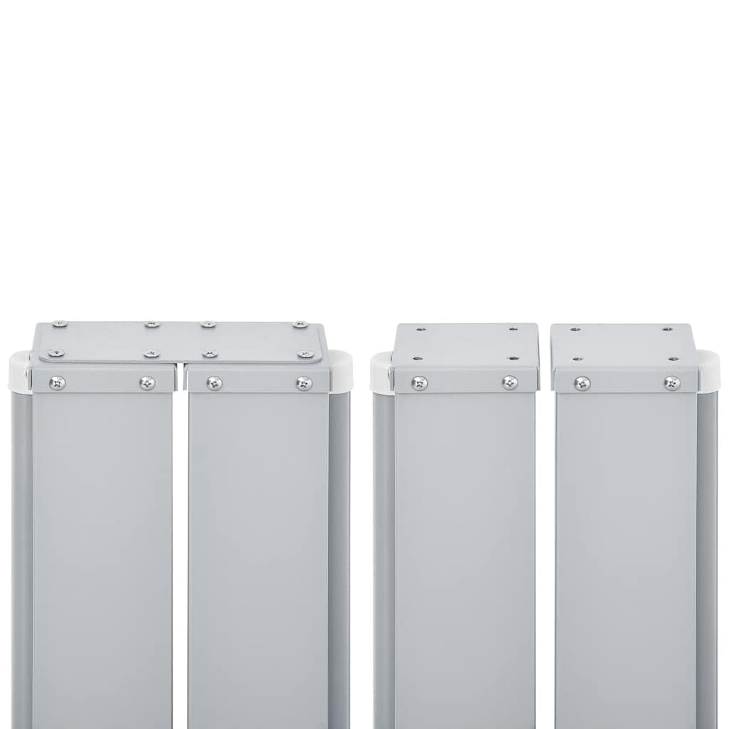 Retractable Side Awning Blue 140x600 cm