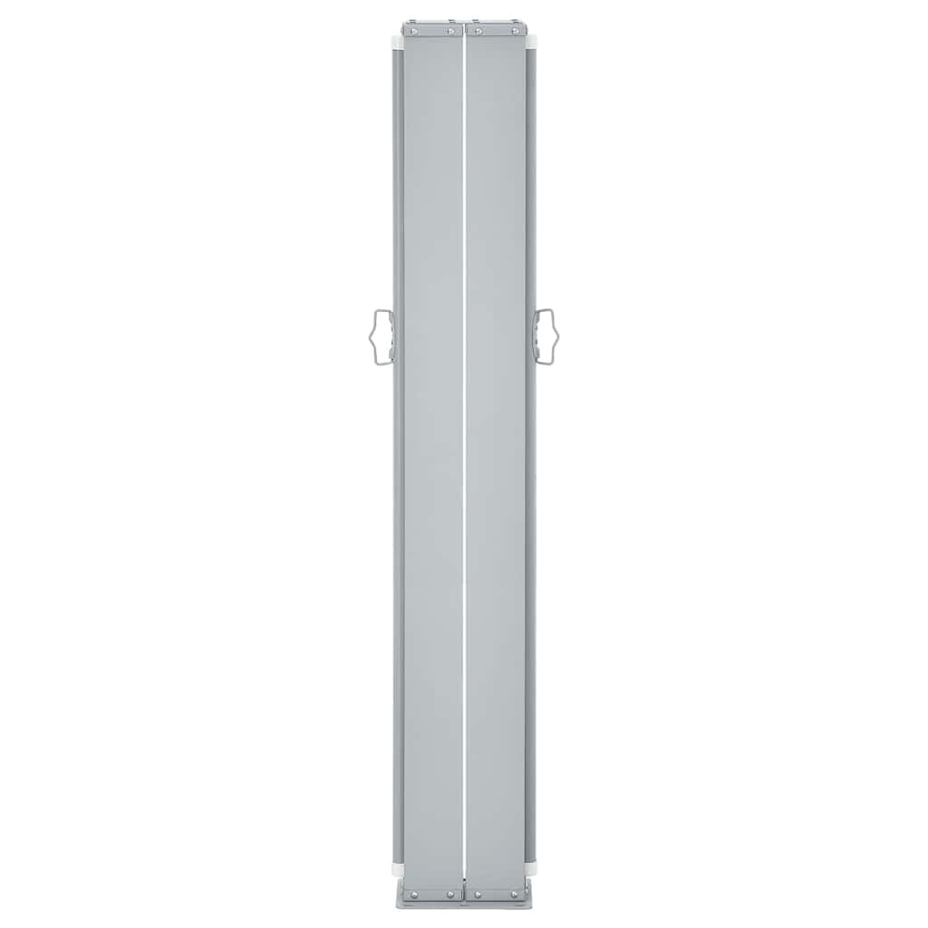 Retractable Side Awning Red 160x600 cm