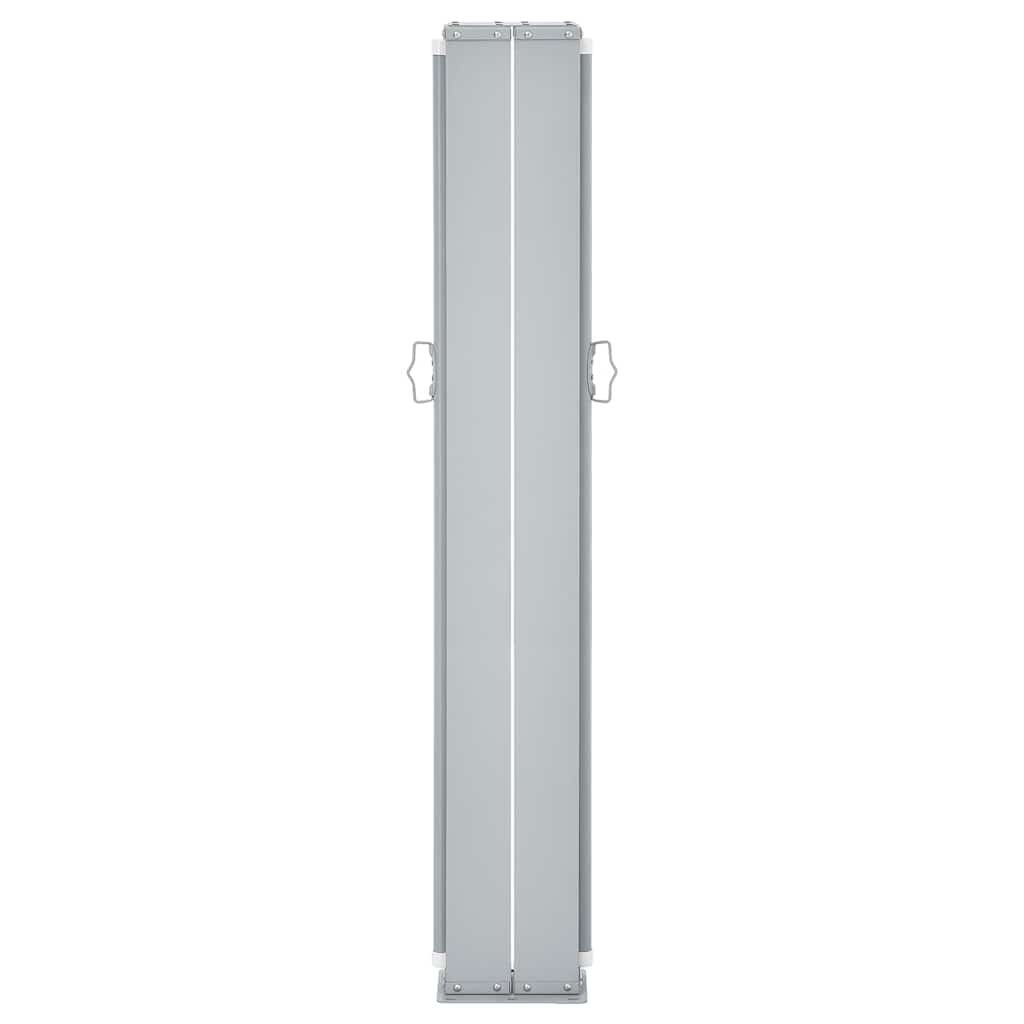 Patio Retractable Double Side Awning 170x600 cm Cream